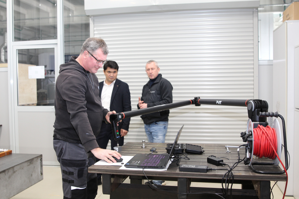 Визит в технопарк представителя Хокимията Кашкардарьинской области Республики Узбекистан